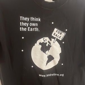 They Think They Own the Earth Anti-Landlordism T-Shirt